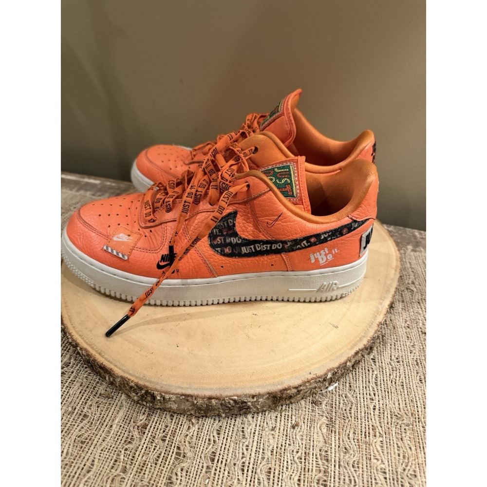 Nike‎ Air Force 1 Low Just Do It Orange 2018 AR7719-800 US size 7.5